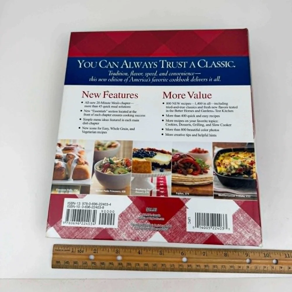 2006 Better Homes Gardens New Cook Book Binder 14th Edition‎ Recipes Hardcover